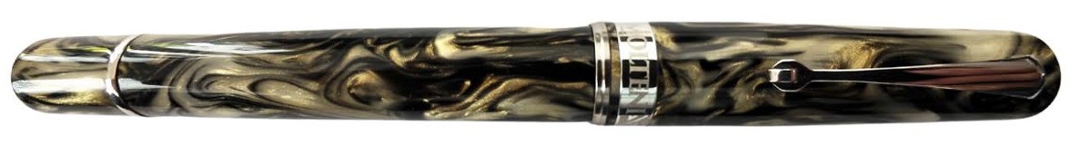 Modelo M66 - Molteni M66 Rhodium Trim A6 Bespoke Ltd Ed Fountain Pen Jowo 14K  nib